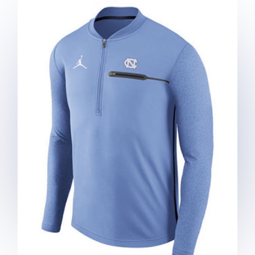Men's North Carolina Tar Heels Coaches Quarter-Zip Pullover